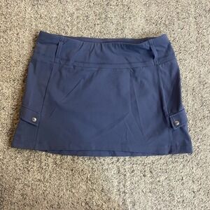 Köppen Active Skirt Women's Size L Gray Blue Sporty Prep